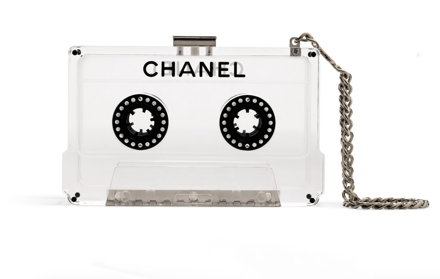 Chanel Timeless Leather Black Clutch