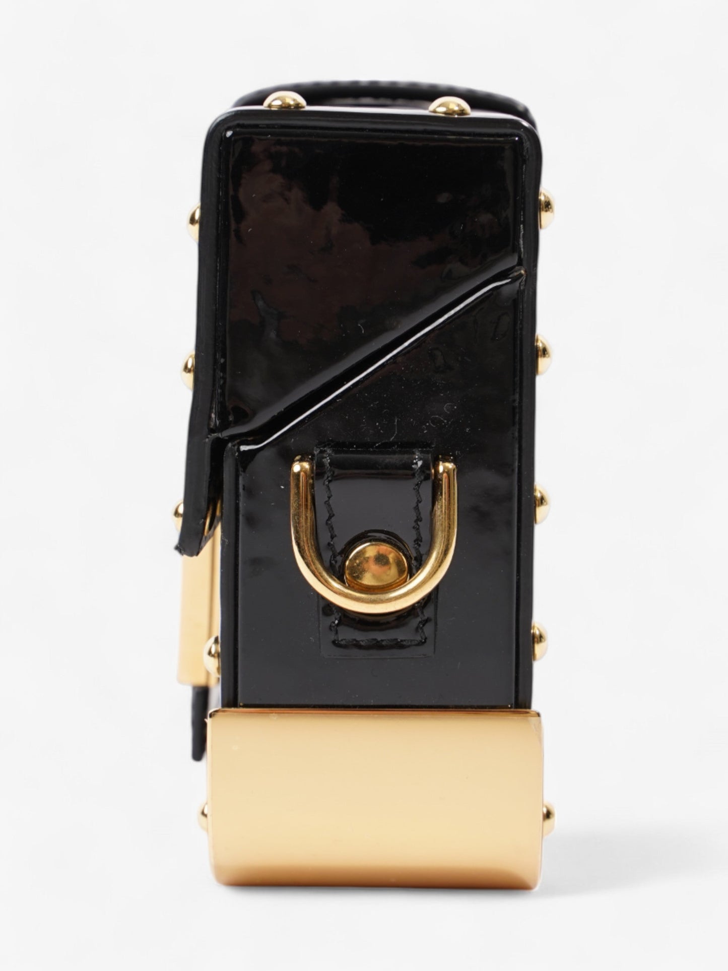 Fendi Fendi Truck Black Patent Leather Mini