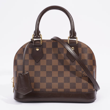 Louis Vuitton Alma Damier Ebene Coated Canvas BB