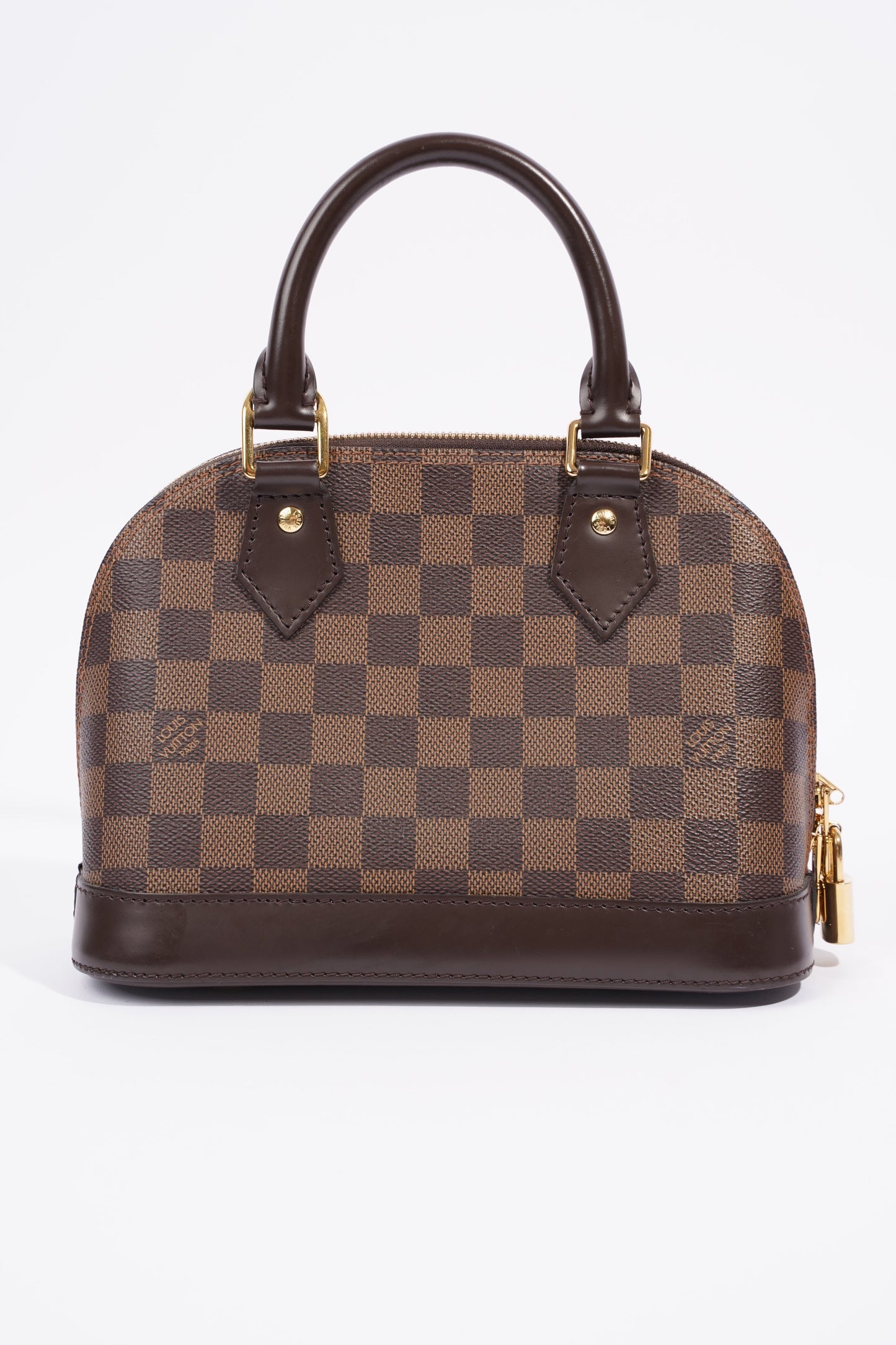 Louis Vuitton Alma Damier Ebene Coated Canvas BB