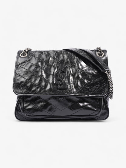 Saint Laurent Niki Black Leather Medium