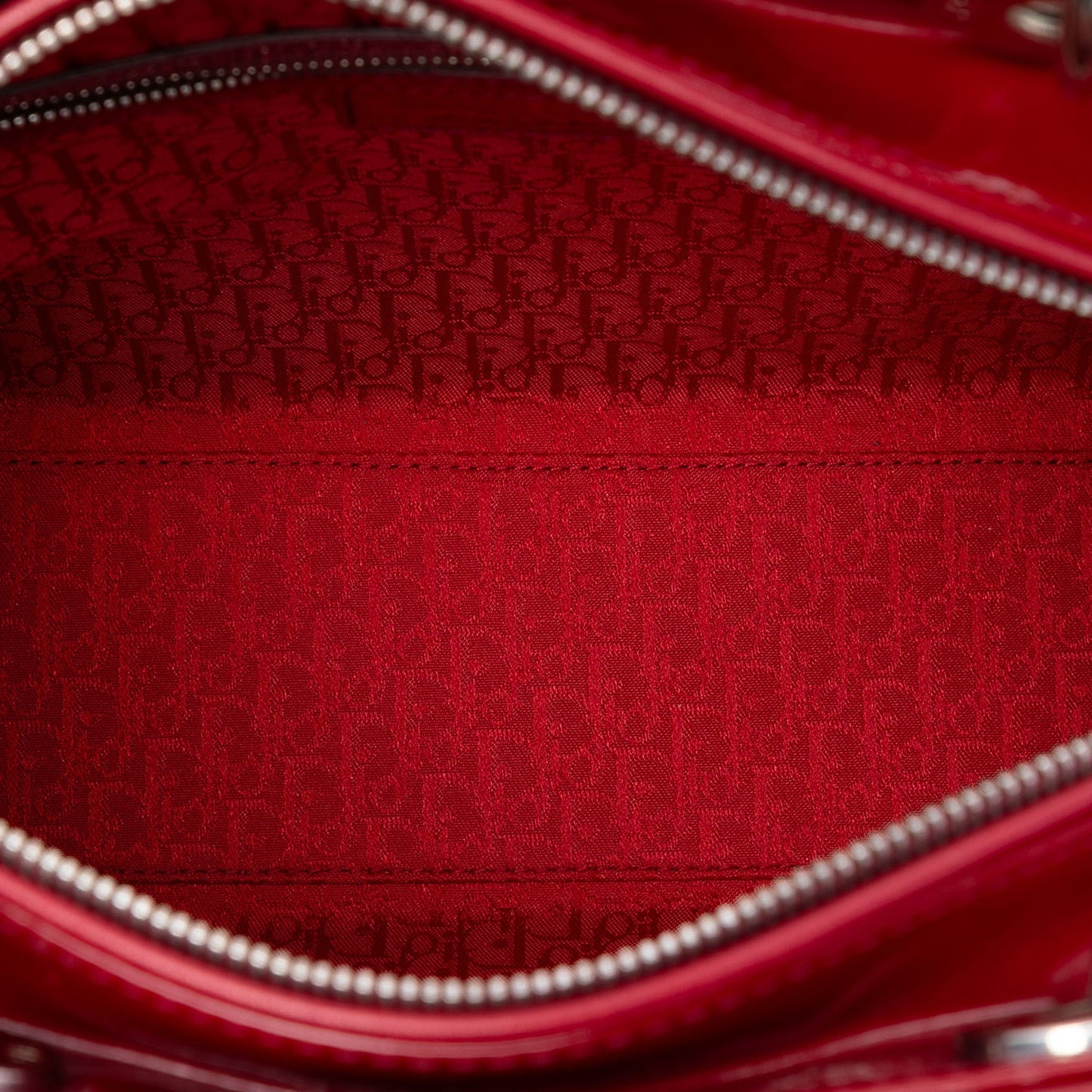 Dior Lady Dior Cannage Red Handbag Style 3