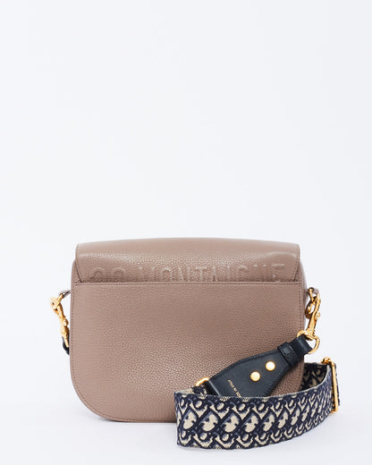 Dior Leather Canvas Handbag