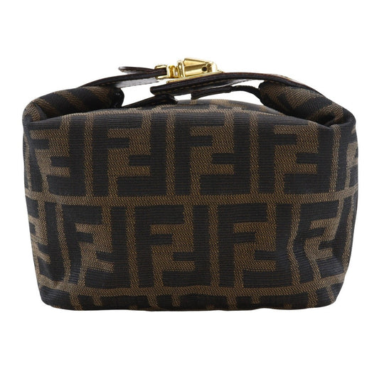 Fendi Zucca Nylon Canvas Vanity Pouch