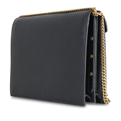 Saint Laurent Cassandra Black Shoulder Bag Style 3