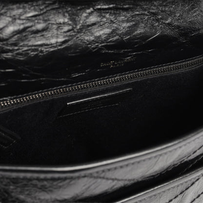 Saint Laurent Niki Calfskin Black Shoulder Bag Calfskin