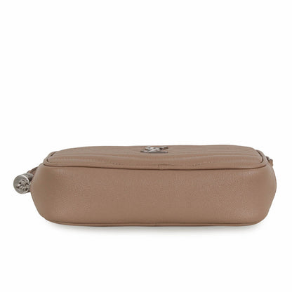 Saint Laurent Lou Beige Crossbody Beige