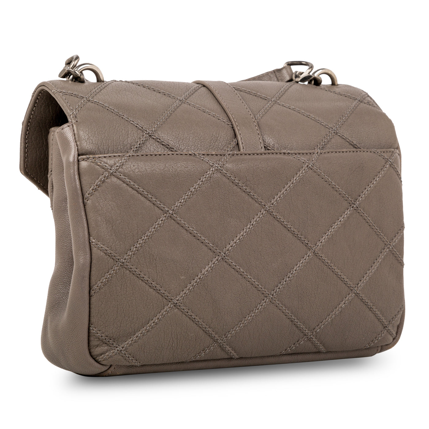 Saint Laurent College Red Shoulder Bag Red