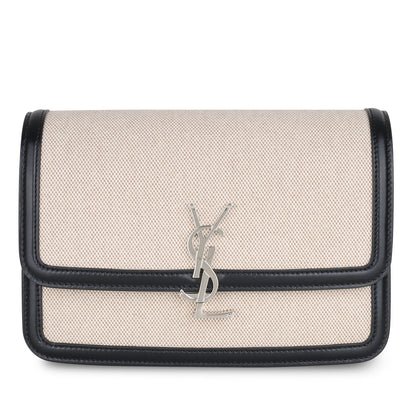 Saint Laurent Solferino Canvas Red Crossbody