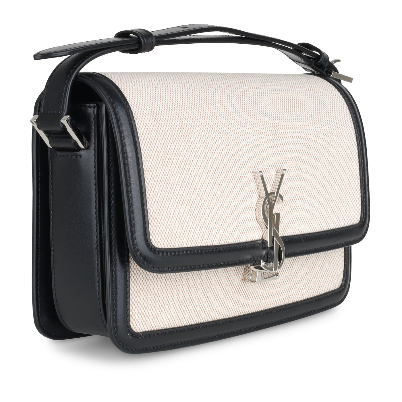 Saint Laurent Solferino Canvas Red Crossbody