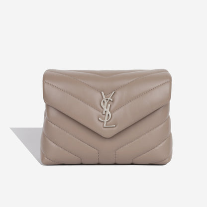 Saint Laurent Loulou Calfskin Red Shoulder Bag Style 6