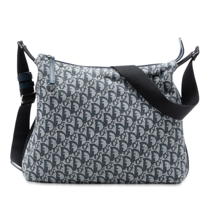 Dior Diorissimo Canvas Blue Crossbody Style 2