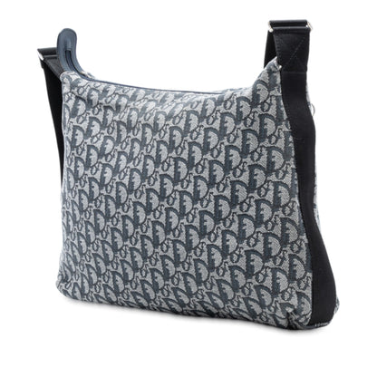 Dior Diorissimo Canvas Blue Crossbody Style 2