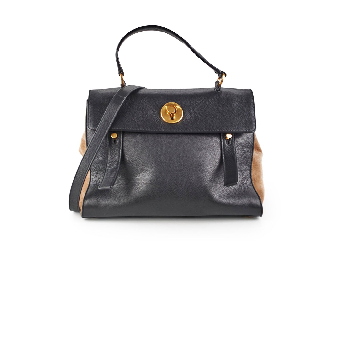 Saint Laurent Luxury Leather Black Handbag Style 3