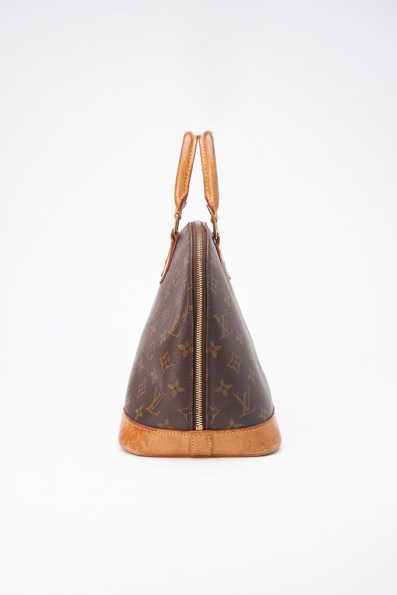 Louis Vuitton Alma Monogram Canvas Brown Bag