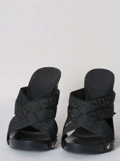 Fendi Zucca Heel
