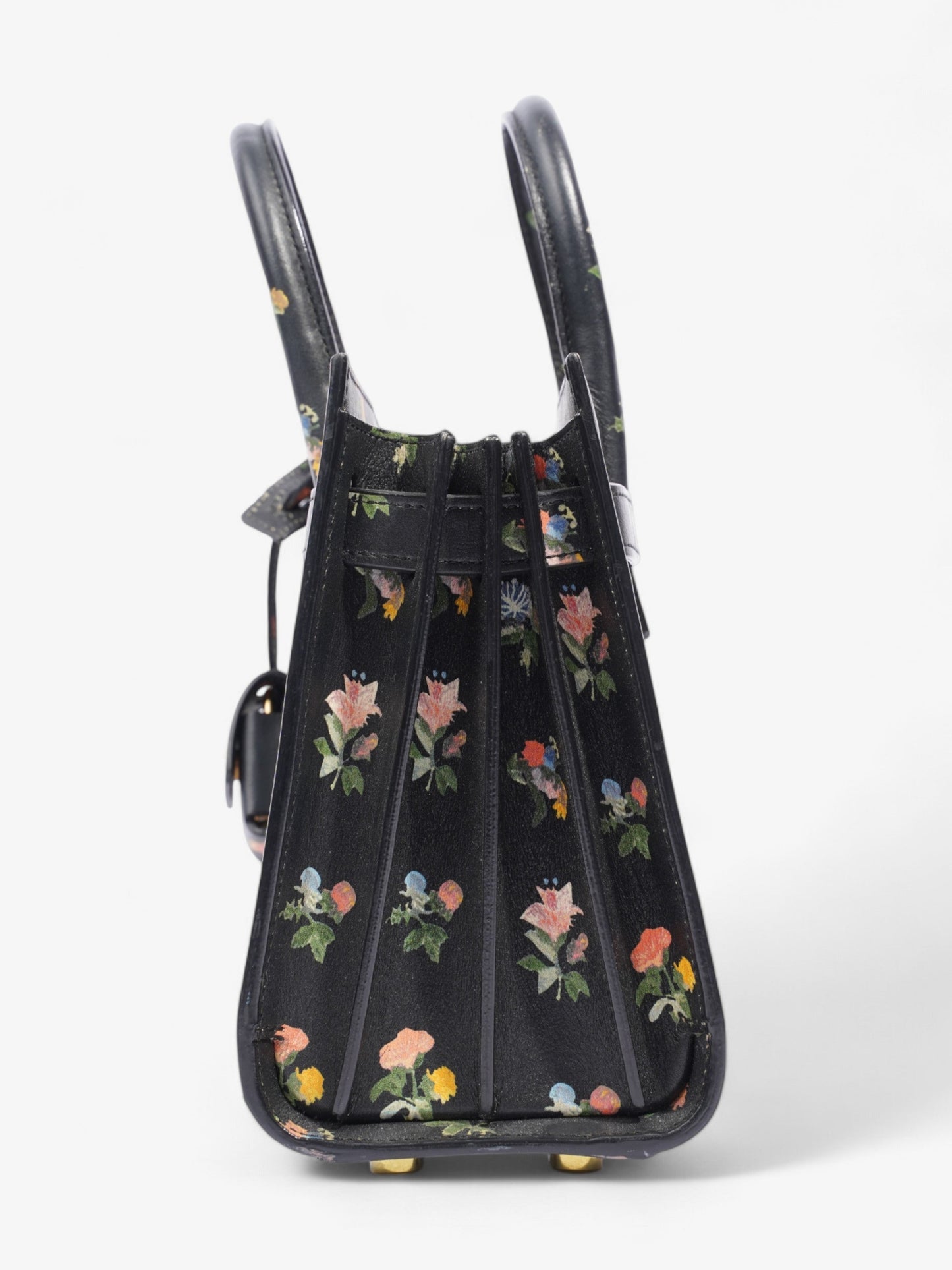Saint Laurent Sac De Jour Leather Black Handbag Leather