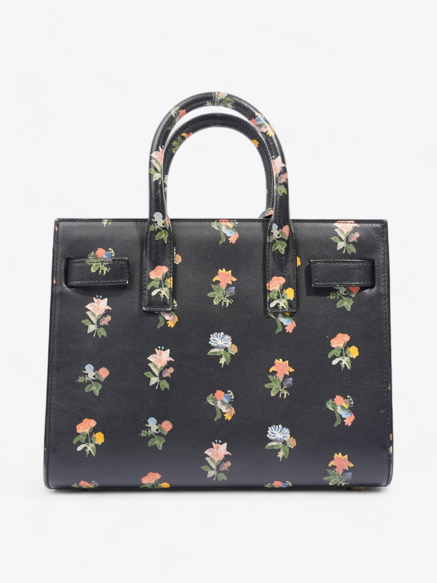 Saint Laurent Sac De Jour Leather Black Handbag Leather