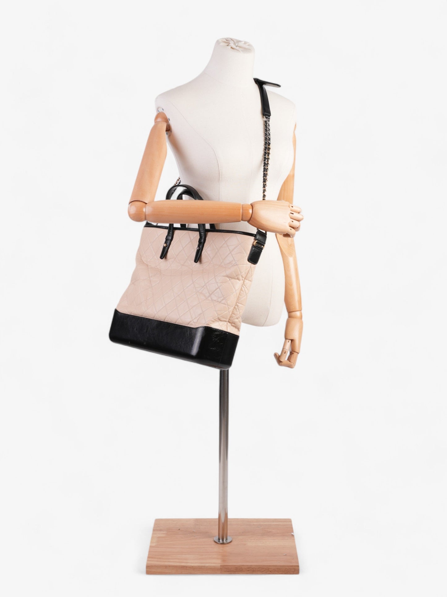 Chanel Gabrielle Calfskin Black Shoulder Bag Style 4