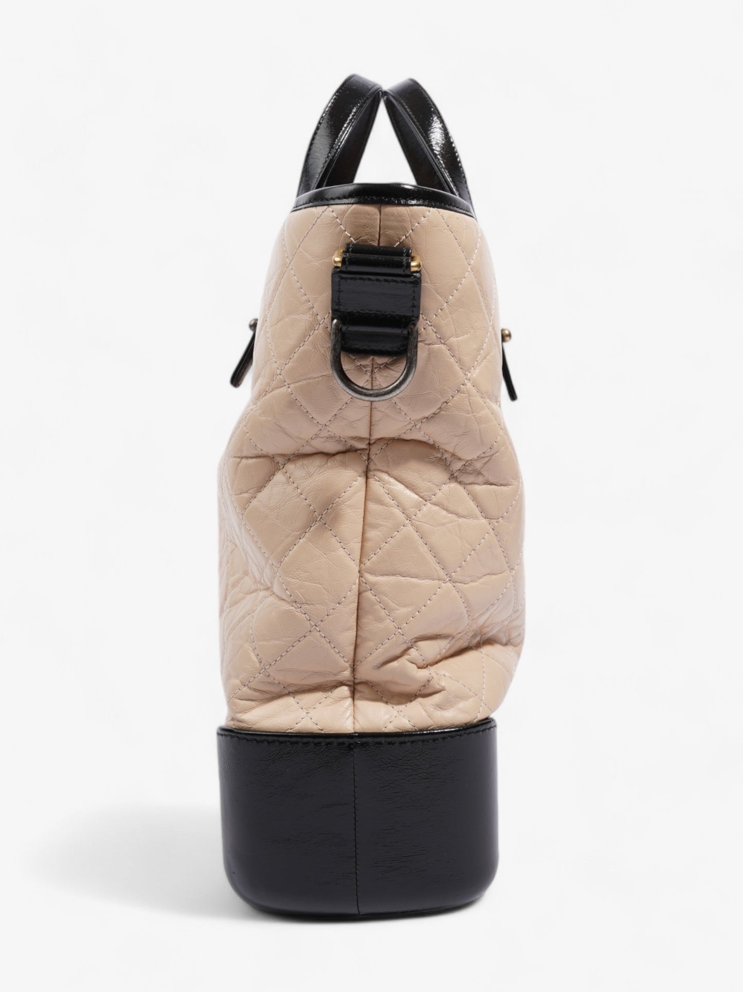 Chanel Gabrielle Calfskin Black Shoulder Bag Style 4