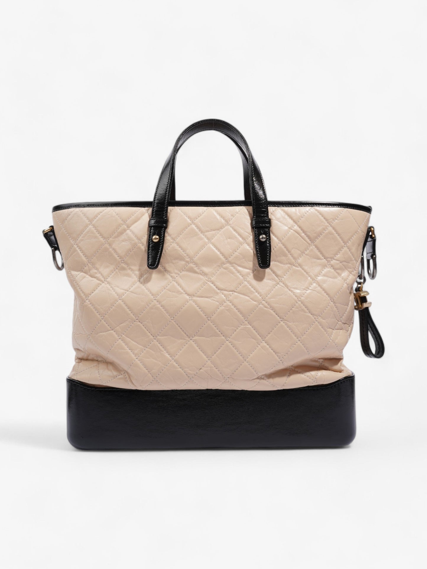 Chanel Gabrielle Calfskin Black Shoulder Bag Style 4