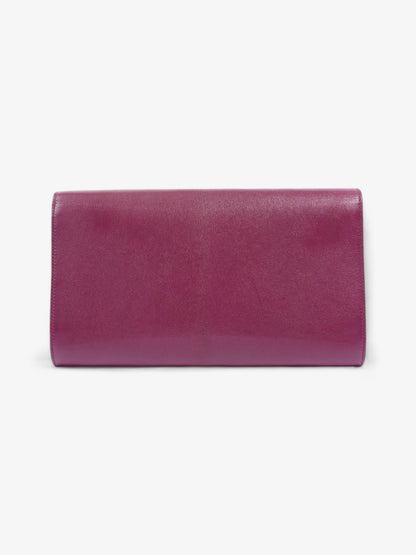 Saint Laurent Belle De Jour Purple Leather
