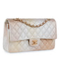 Chanel Classic Flap Calfskin Gold Shoulder Bag Style 7