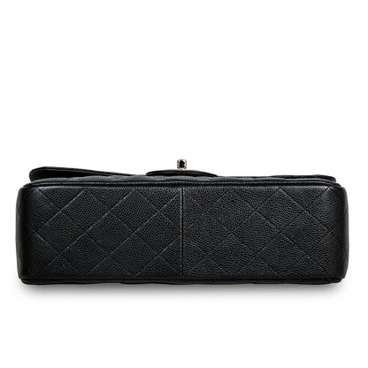 Chanel Classic Flap Caviar Black Shoulder Bag Style 31