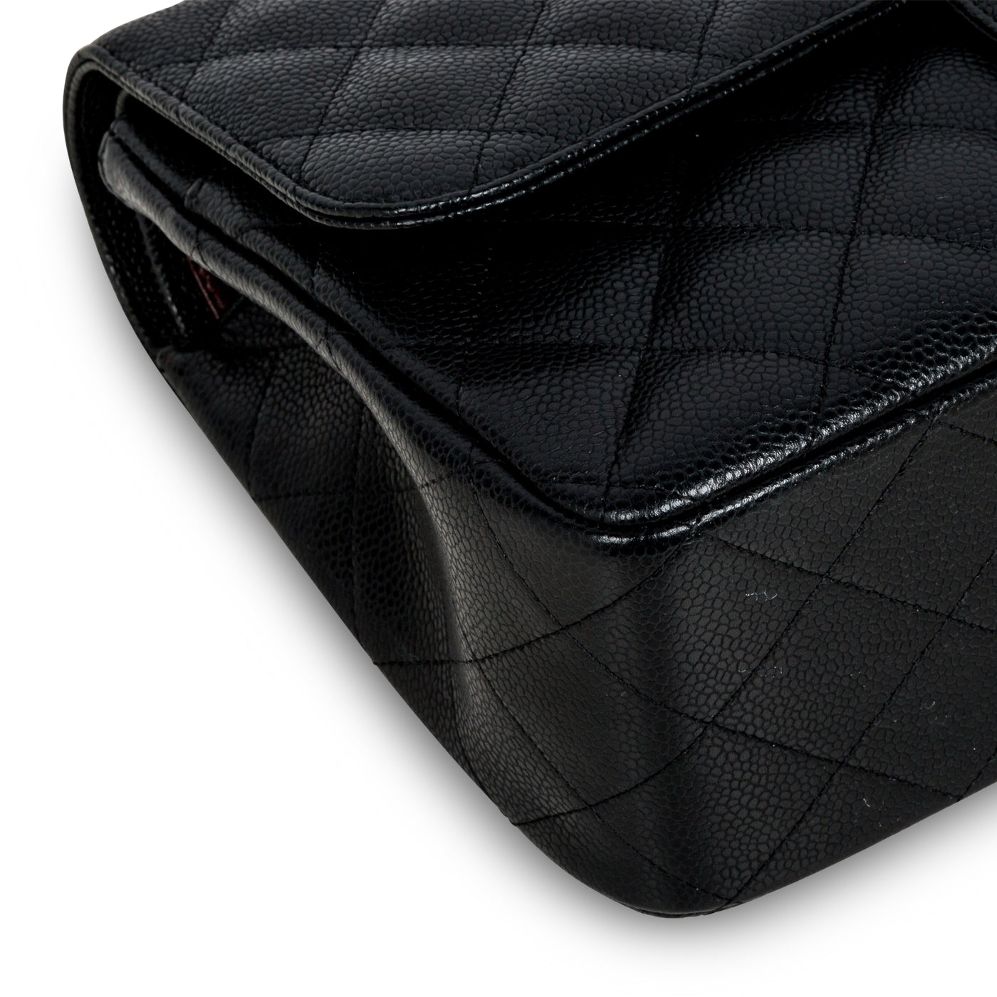 Chanel Classic Flap Caviar Black Shoulder Bag Style 31