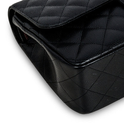 Chanel Classic Flap Caviar Black Shoulder Bag Style 31