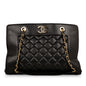 Chanel Timeless Lambskin Black Tote Bag Lambskin