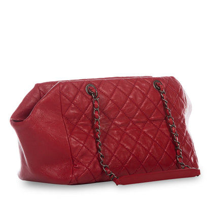 Chanel Timeless Calfskin Red Tote Bag