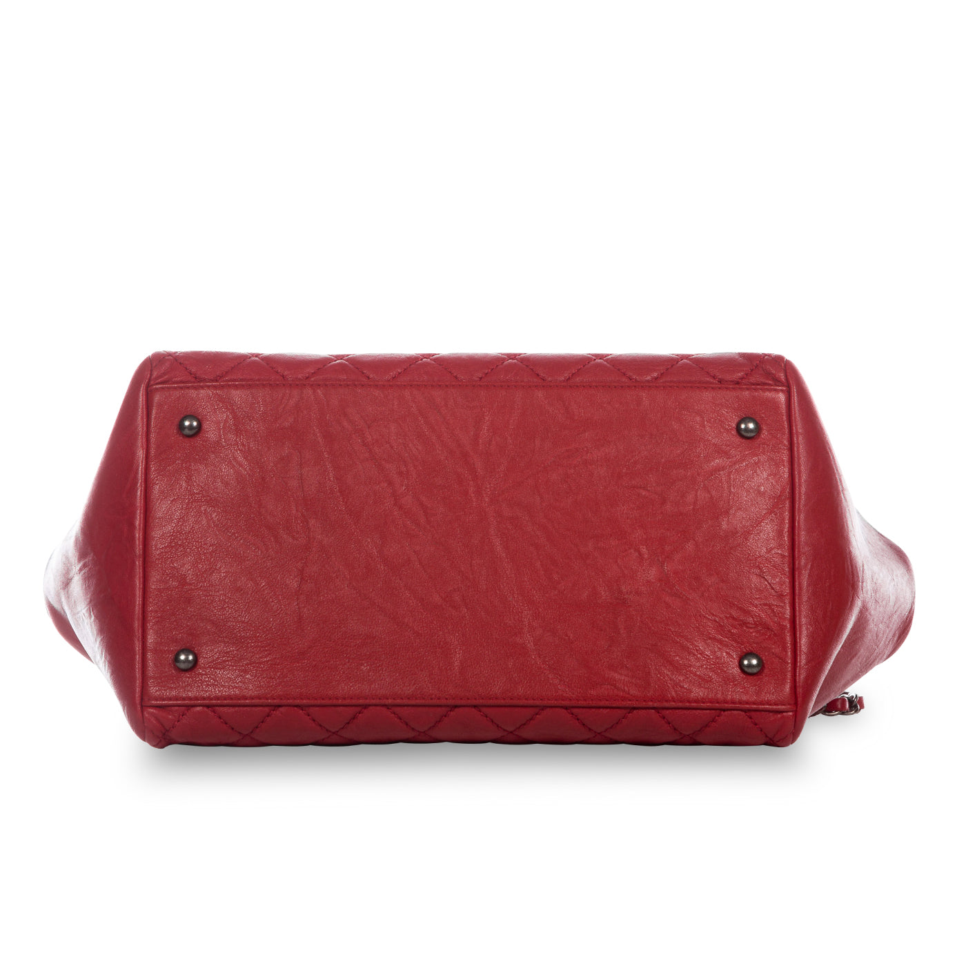 Chanel Timeless Calfskin Red Tote Bag