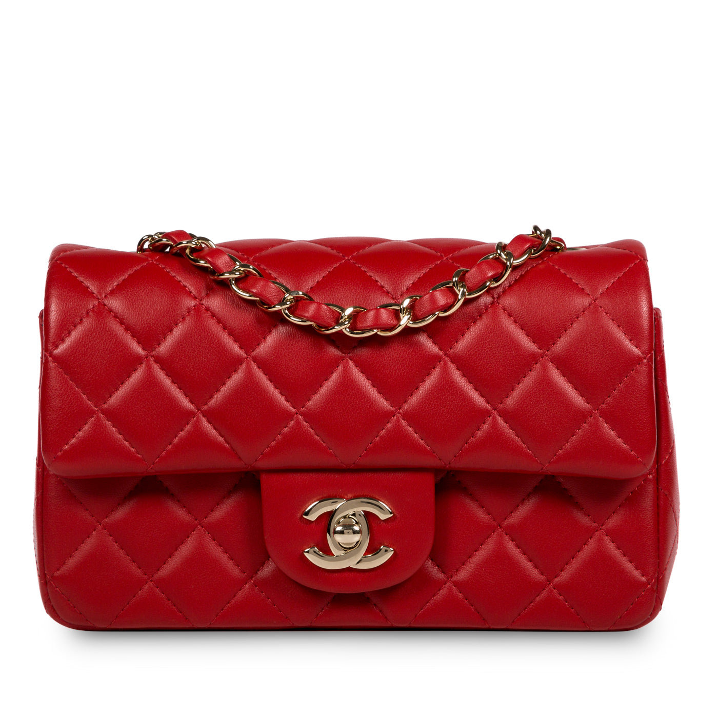 Chanel Classic Flap Lambskin Black Shoulder Bag Style 192
