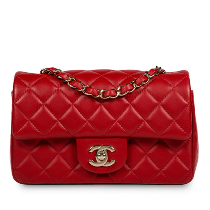 Chanel Classic Flap Lambskin Black Shoulder Bag Style 192