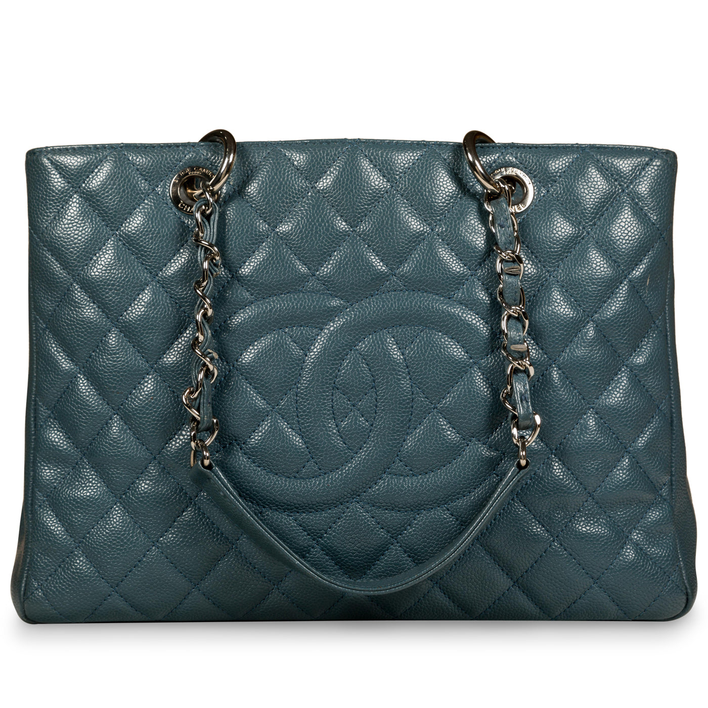 Chanel Timeless Caviar Gold Tote Bag Style 2