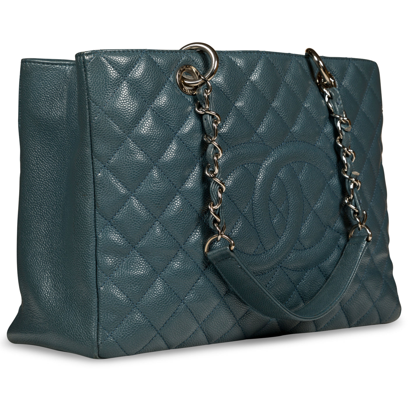 Chanel Timeless Caviar Gold Tote Bag Style 2
