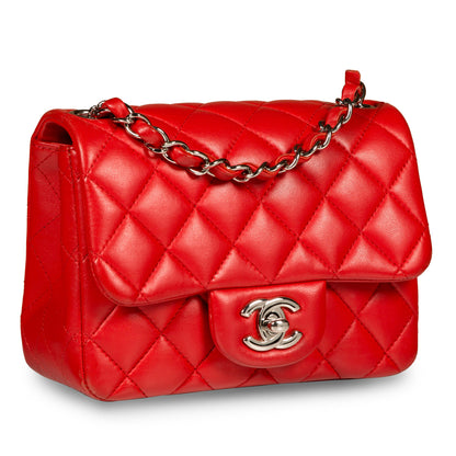 Chanel Classic Flap Lambskin Black Shoulder Bag Style 233