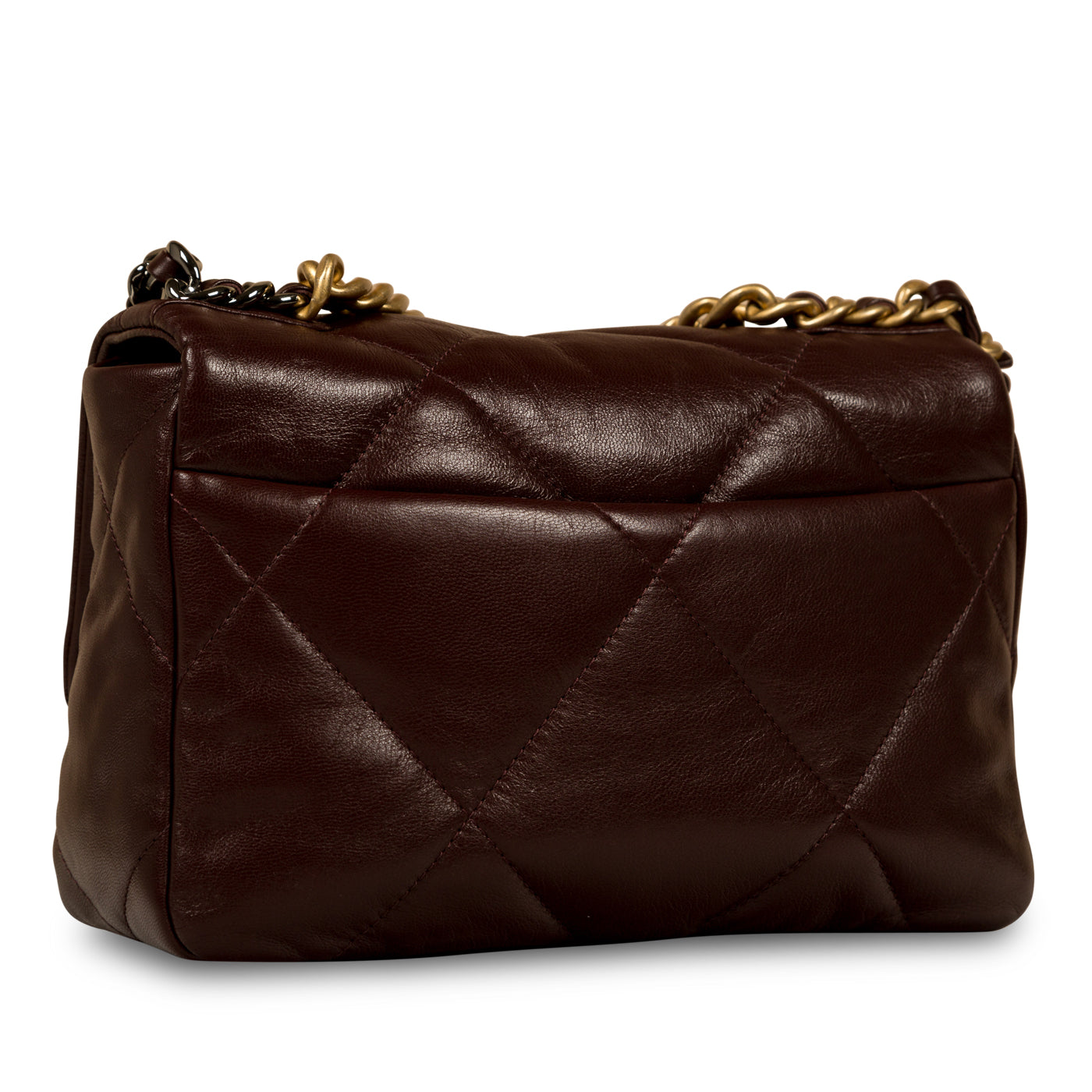 Chanel Chanel 19 Lambskin Black Shoulder Bag Style 25