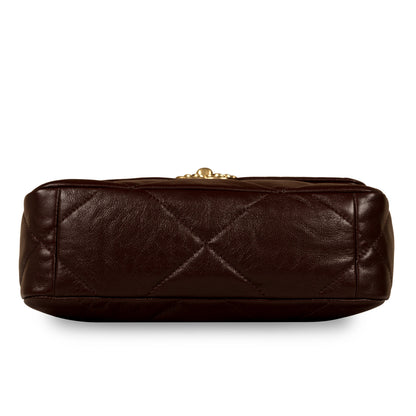 Chanel Chanel 19 Lambskin Black Shoulder Bag Style 24