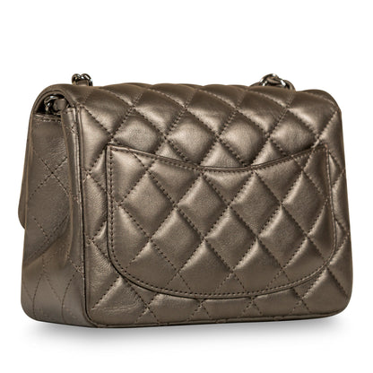 Chanel Classic Flap Lambskin Black Shoulder Bag Style 231