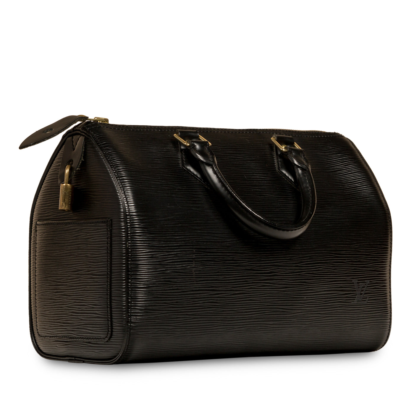 Louis Vuitton - Speedy 28 Vintage  Black Epi Tote