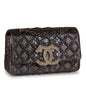 Chanel Python Single Flap Bag - Embellished Crystal