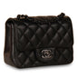 Chanel Classic Flap Lambskin Black Shoulder Bag Style 224