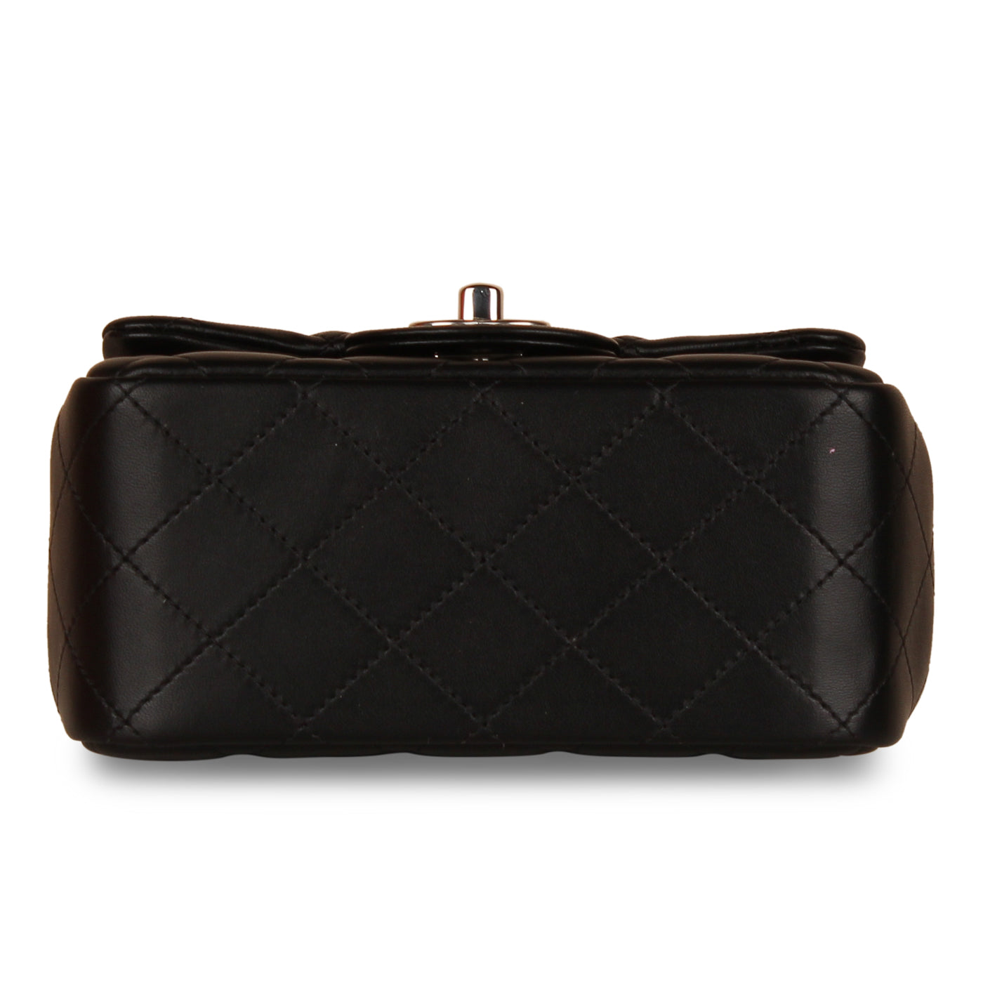 Chanel Classic Flap Lambskin Black Shoulder Bag Style 225