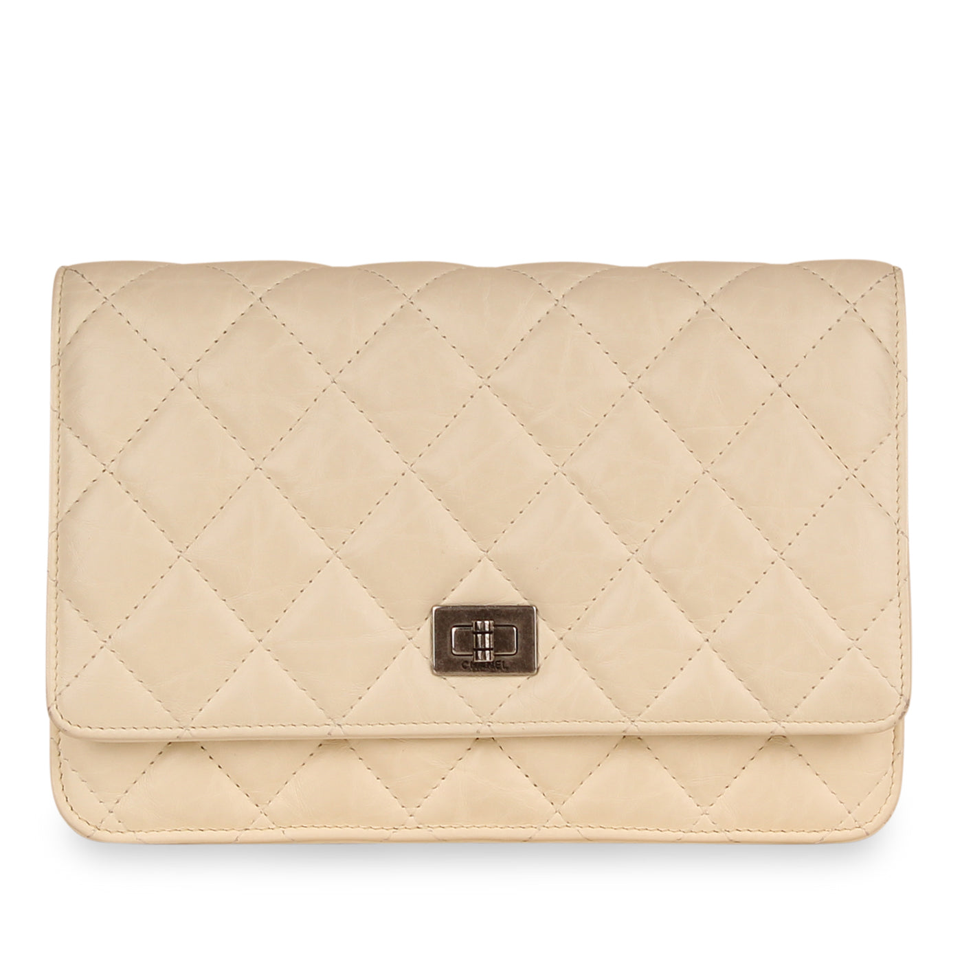 Chanel Classic Flap Calfskin Beige Crossbody