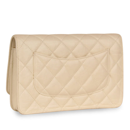 Chanel Classic Flap Calfskin Beige Crossbody