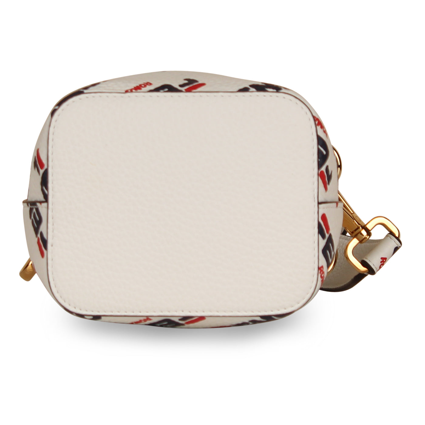 Fendi Fendigraphy Calfskin Red Shoulder Bag