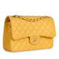 Chanel Classic Flap Lambskin Brown Shoulder Bag