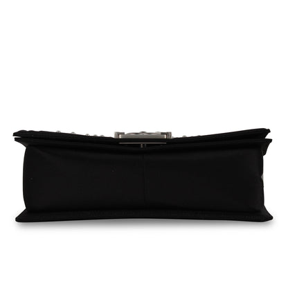 Chanel Pearl Satin Boy Bag - Old Medium
